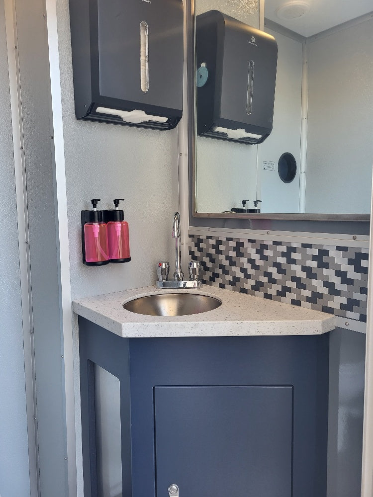 4 Stall 4 Sink Solar Suite Trailer