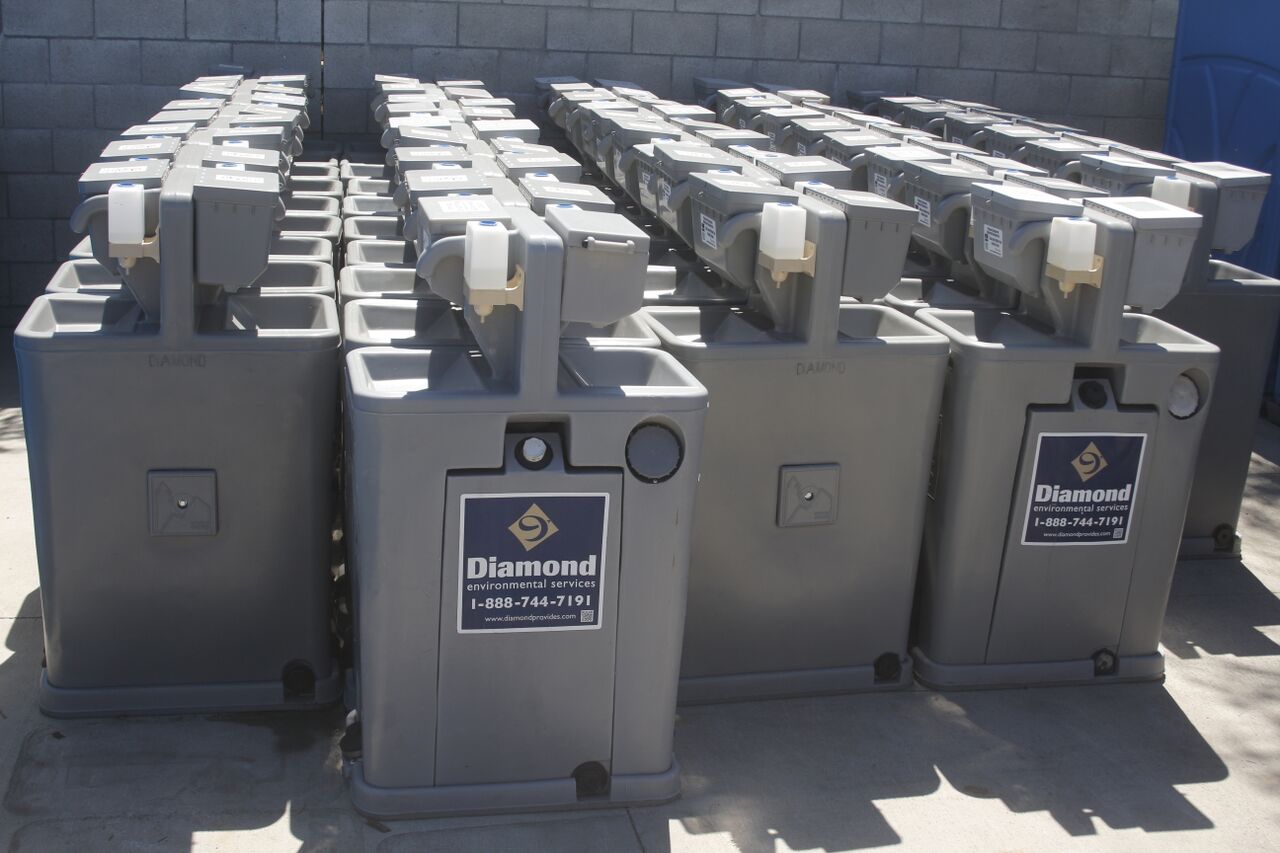 2 Basin Hand Wash Sink (Long Term)